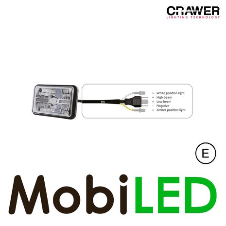 Crawer ZA3001 Supports de montage avec 2 phares CR-3024 Crawer ZA3001 Supports de montage avec 2 phares CR-3024