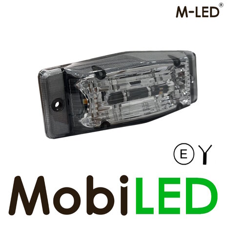M-LED M-LED Aero Twin Feu de position brûleur double ambre/blanc lentille dark