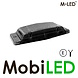 M-LED M-LED Aero Twin Feu de position brûleur double ambre/blanc lentille dark