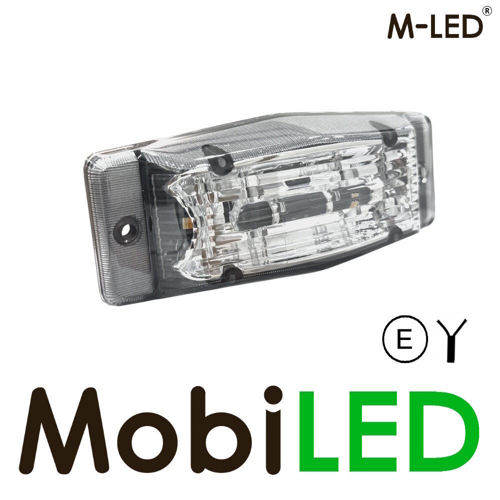 M-LED M-LED Aero Twin Dubbelbrander amber/wit transparante lens