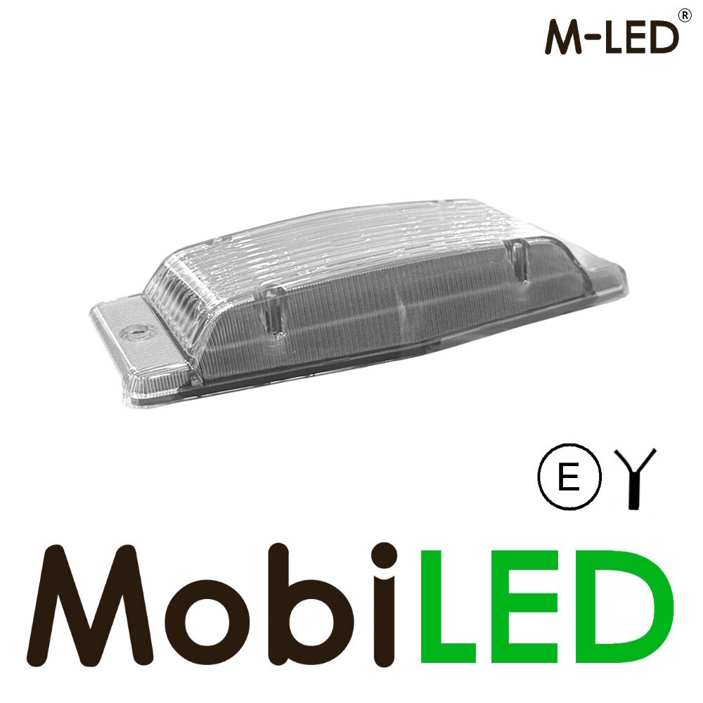 M-LED M-LED Aero Twin Dubbelbrander amber/wit transparante lens