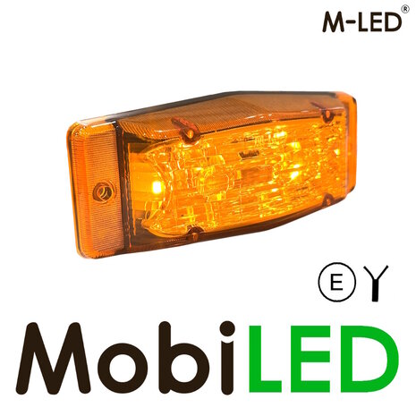 M-LED M-LED Aero Twin Dubbelbrander Amber lens