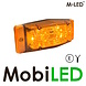 M-LED M-LED Aero Twin Dubbelbrander Amber lens