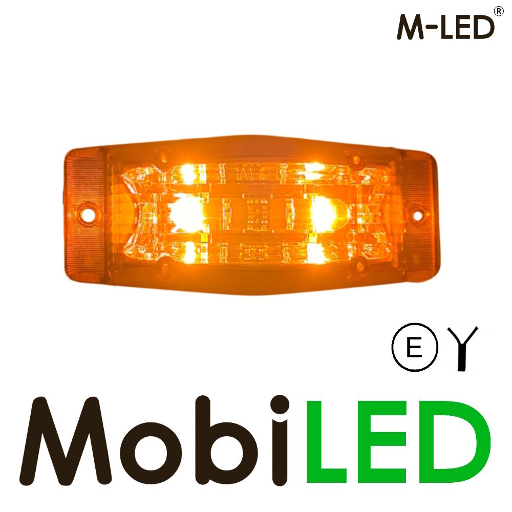 M-LED M-LED Aero Twin Feu de positionbrûleur double lentille ambre M-LED M-LED Aero Twin Feu de positionbrûleur double lentille ambre