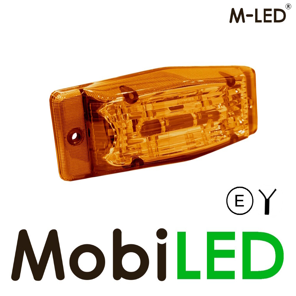 M-LED M-LED Aero Twin Feu de positionbrûleur double lentille ambre M-LED M-LED Aero Twin Feu de positionbrûleur double lentille ambre