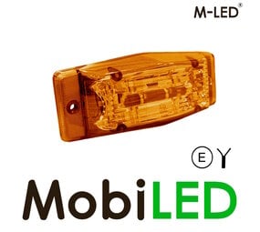 M-LED Aero Twin feu de position brûleur double lentille ambre M-LED Aero Twin feu de position brûleur double lentille ambre