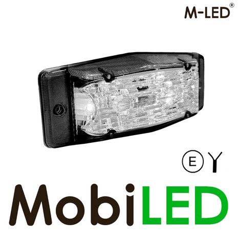 M-LED M-LED Aero Twin Feu de position brûleur double ambre/blanc lentille dark