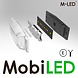 M-LED M-LED Aero Twin Feu de position brûleur double ambre/blanc lentille transparante M-LED M-LED Aero Twin Feu de position brûleur double ambre/blanc lentille transparante