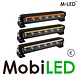 M-LED M-LED Gladiator wit/amber/geel positielicht 13"/34,5 cm E-keur