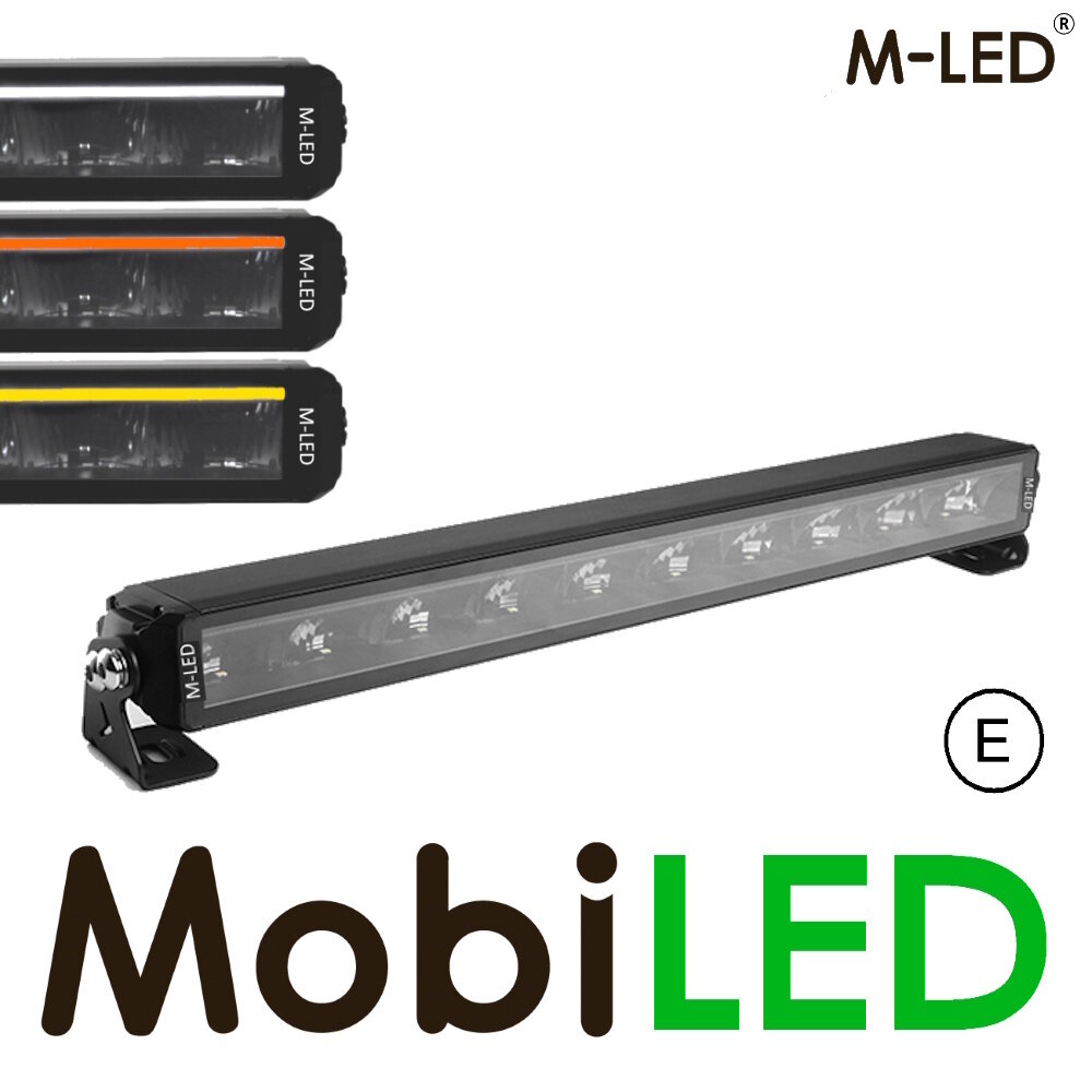 M-LED M-LED Gladiator avec feu de position blanc/ambre/jaune 22"/54,5 cm E-marque