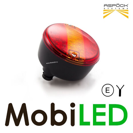 Aspöck Aspock Rear light round 8 pin bayonet E-mark
