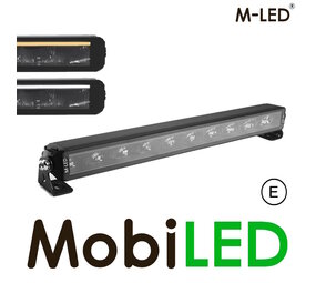 M-LED M-LED Gladiator avec feu de position blanc/ambre 22"/54,5 cm
