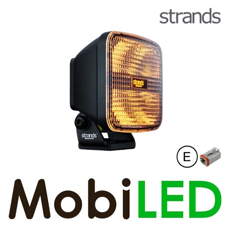 Strands Strands IZE LED OG Lampe de travail avec voyant de position rouge et ambre 42W E-marque