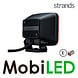 Strands Strands IZE LED OG werklamp met rood en amber positielicht 42W E-keur