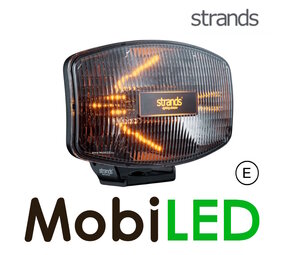 Strands IZE LED OG Verstraler warm wit/amber positielicht ovaal