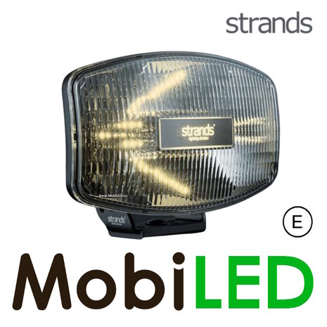 Strands Strands IZE LED OG Projecteur feu de position blanc chaud/ambré ovale E-marque