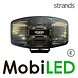 Strands Strands IZE LED OG spotlight amber/warm white position light oval E-mark