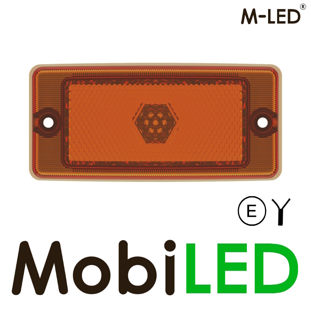 M-LED M-LED Classic side marker amber amber lens E-mark