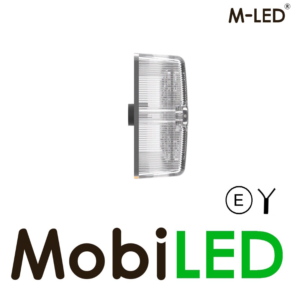 M-LED M-LED Classic side marker white transparent lens E-mark M-LED M-LED Classic side marker white transparent lens E-mark