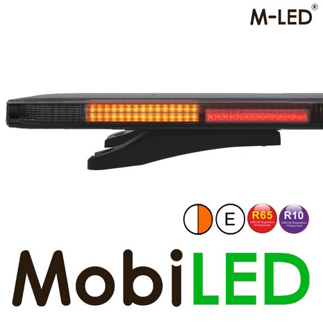 M-LED M-LED Road Pilott dakset R65-R10 180 cm dark look met achter-, rem- en knipperlicht