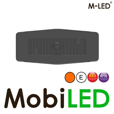 M-LED M-LED Dubbelbrander met flitser klassieke stijl smoke lens