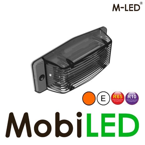 M-LED M-LED Dubbelbrander met flitser klassieke stijl smoke lens