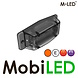 M-LED M-LED brûleur double avec flasheur style classique lentille dark M-LED M-LED brûleur double avec flasheur style classique lentille dark