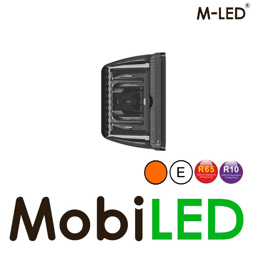 M-LED M-LED Double burner with strobe classic style smoke lens