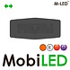 M-LED M-LED Brûleur double avec clignotant CAT-6 lentille ambre M-LED M-LED Brûleur double avec clignotant CAT-6 lentille ambre