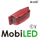 M-LED M-LED Dubbelbrander rood met remlicht