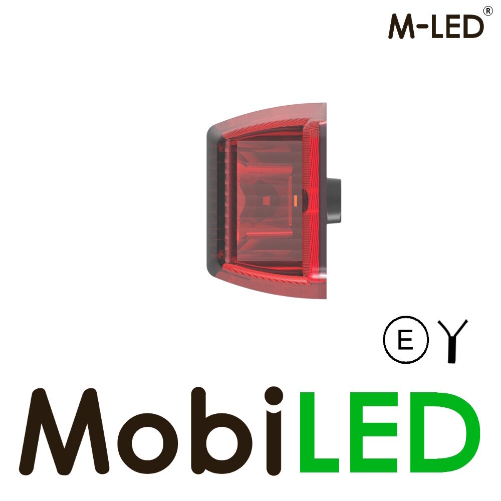 M-LED M-LED Brûleur double avec feu stop lentille rouge M-LED M-LED Brûleur double avec feu stop lentille rouge