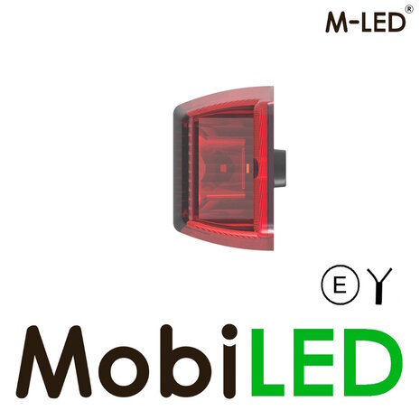 M-LED M-LED Dubbelbrander rood met remlicht