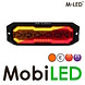 M-LED M-LED Flasher amber with Halo ring amber/red smoke E-mark