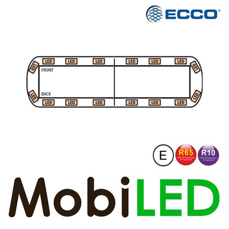 Ecco ECCO Série 12+ Barre flash 1219 mm 16 LED connexion par câble