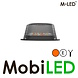 M-LED M-LED Danish lamp Dark Look with amber strobe White E-mark