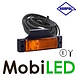 HORPOL Markeringslicht 5m kabel  met reflector Amber 12-24 volt E-keur