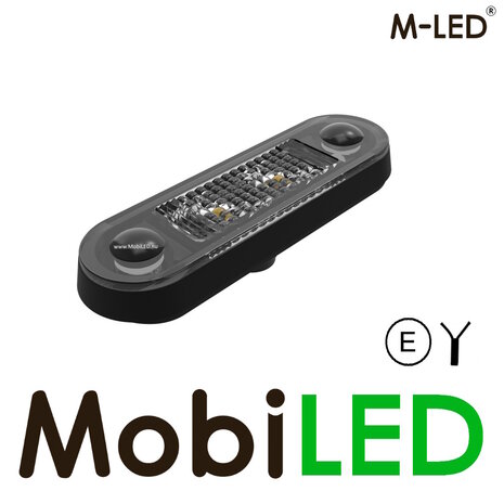 M-LED M-LED Marquage Classic 2 LED ambre regard sombre E-marque M-LED M-LED Marquage Classic 2 LED ambre regard sombre E-marque