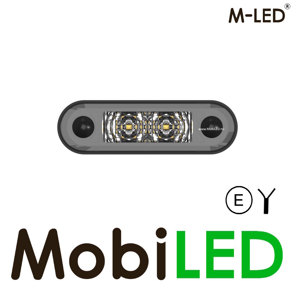 M-LED M-LED Feu de position latéral Classic 2 LED Blanc E-mark