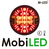 M-LED M-LED Hamburger rond achterlicht dik 3 functies E-keur M-LED M-LED Hamburger rond achterlicht dik 3 functies E-keur