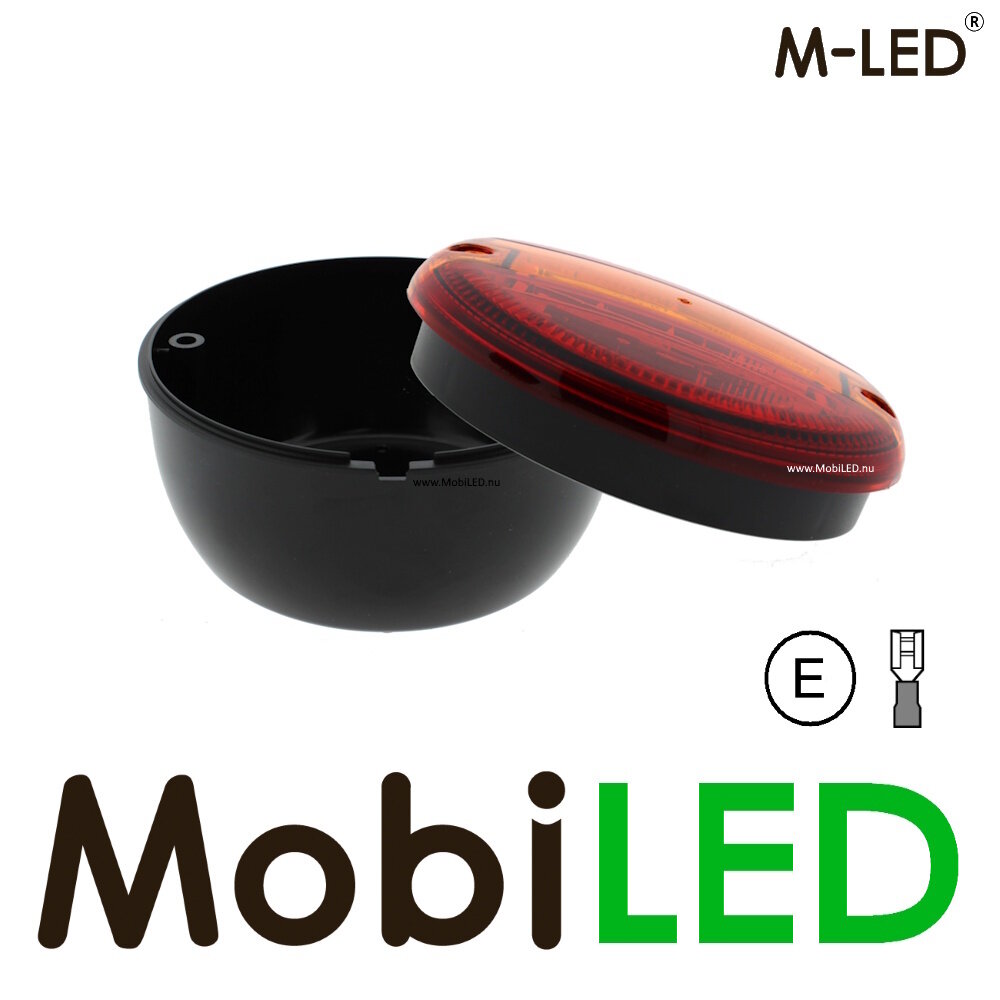 M-LED M-LED Hamburger feu arrière rond gros 3 fonctions E-marque
