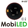 M-LED M-LED Hamburger rond achterlicht dik 3 functies E-keur M-LED M-LED Hamburger rond achterlicht dik 3 functies E-keur