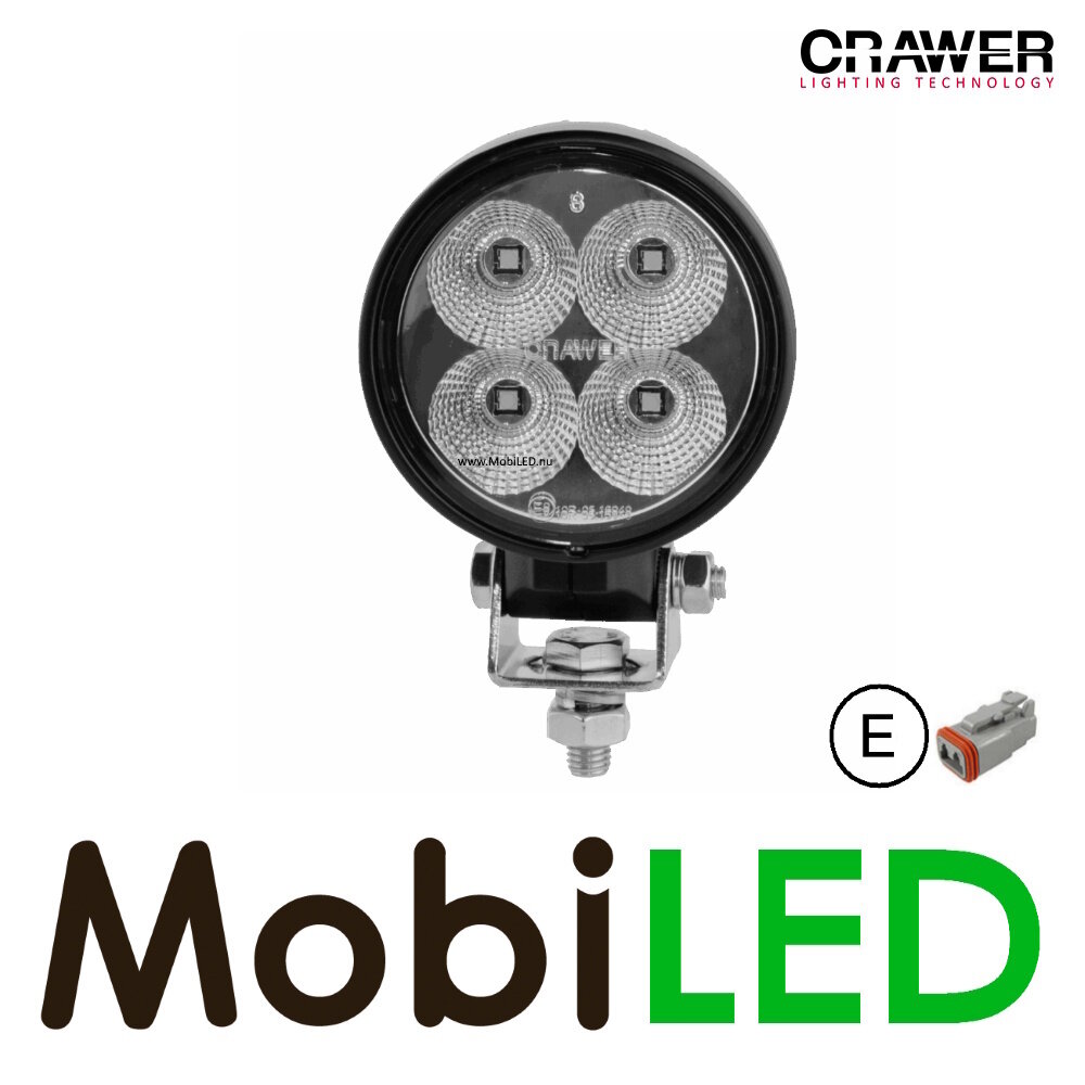 Crawer Crawer werklamp rond 40W 60 graden E-keur