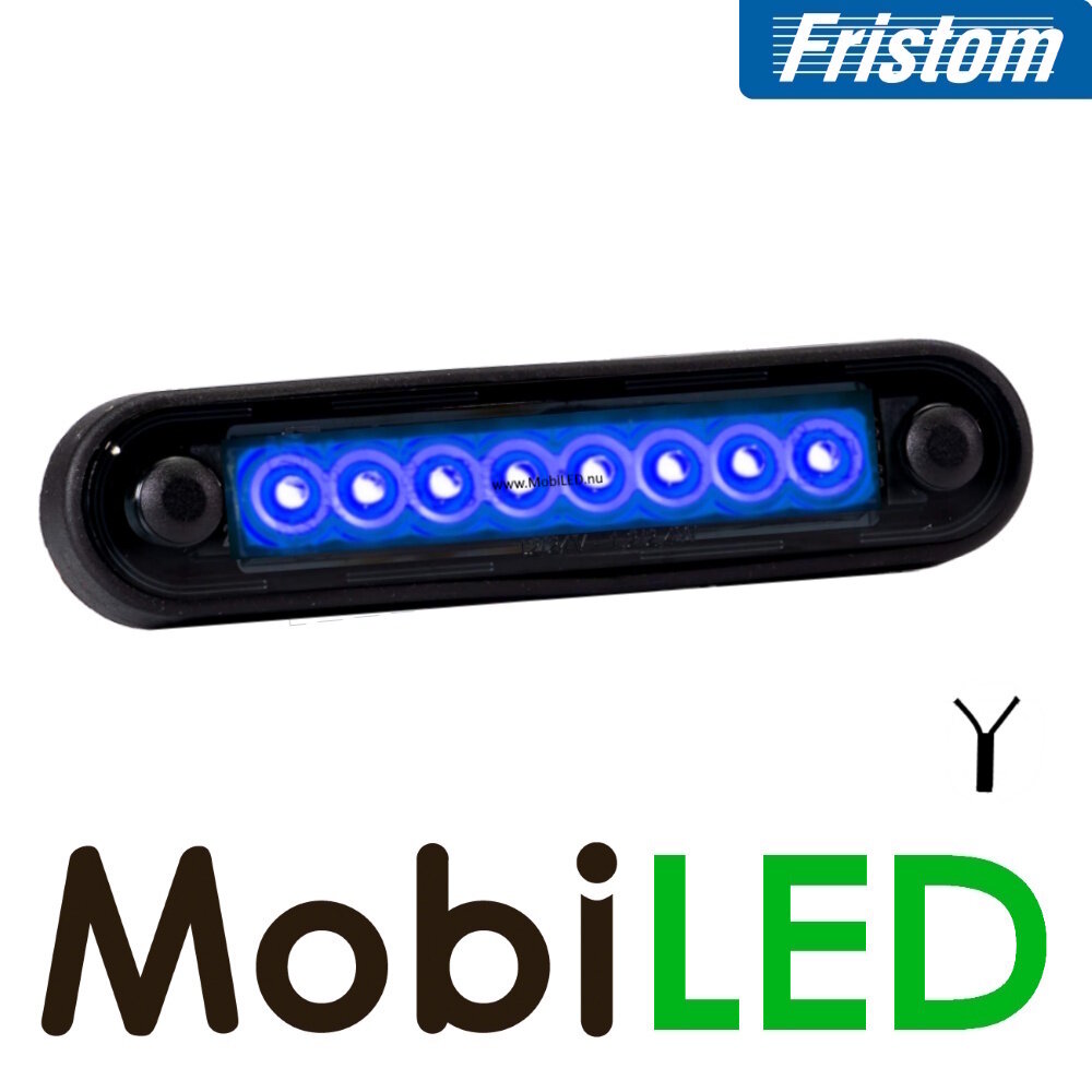 Fristom Fristom zijmarkering blauw lang dark look