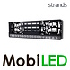 Strands Strands LED bar, seamlessly integrated into the license plate holder