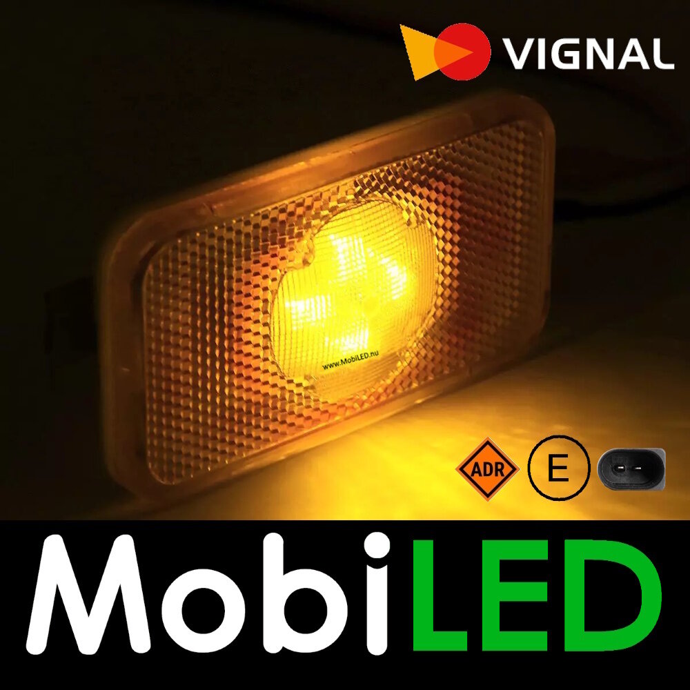 Vignal Vignal Zijmarkering 24V amber Renault en Volvo trucks E-keur