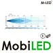 M-LED M-LED kentekenplaathouder met LED bar en amber/wit positielicht