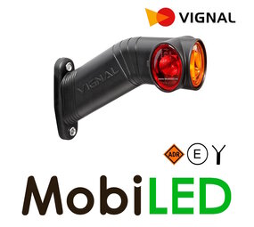 Vignal End outline marker light red/whjte/amber right
