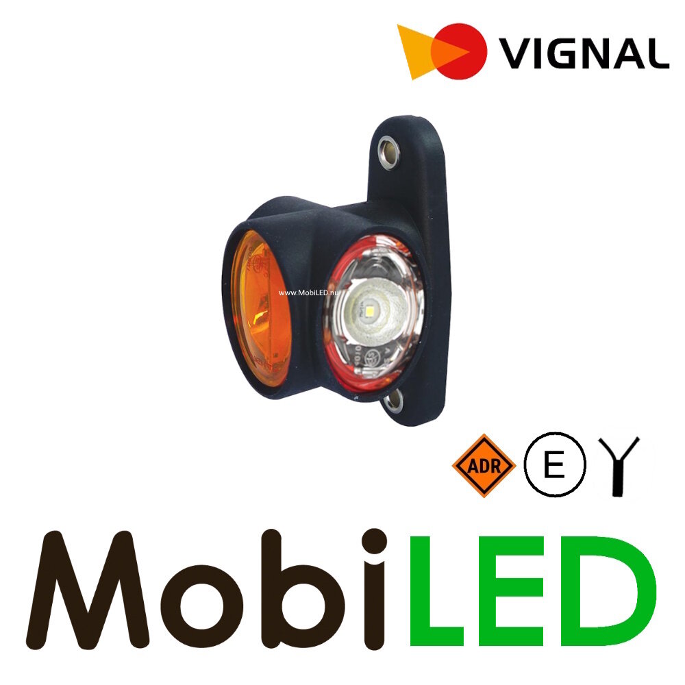 Vignal Vignal End outline marker light red/whjte/amber 12-24V E-mark