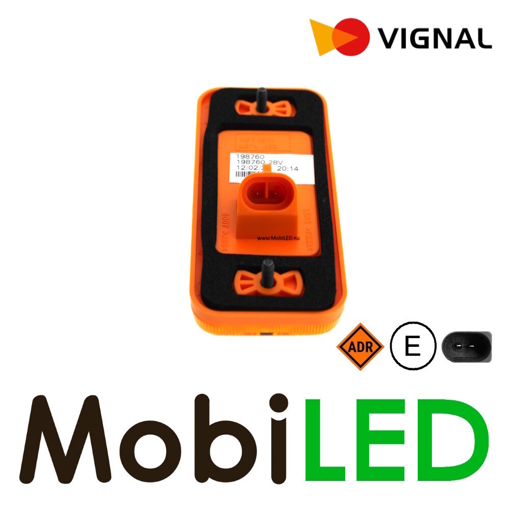 Vignal Vignal Zijmarkering 24V amber Iveco trucks E-keur
