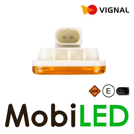 Vignal Vignal Side marker 24V amber Renault and Volvo trucks E-mark